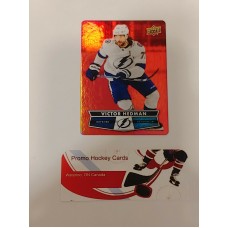 DC-43 Victor Hedman Red Parallel Die Cut Set 2021-22 Tim Hortons UD Upper Deck DC-43 Victor Hedman Red Parallel Die Cut Set 2021-22 Tim Hortons UD Upper Deck